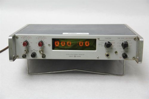 Hp hewlett packard 5233l electronic counter, one burnt tube, no power cord for sale
