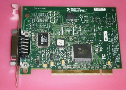 *Tested* National Instruments NI PCI-GPIB Controller for PCI