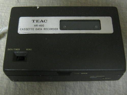 TEAC HR-40G CASSETTE DATA RECORDER