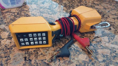 Fluke networks ts22a test set with angled bed-of-nails clips for sale