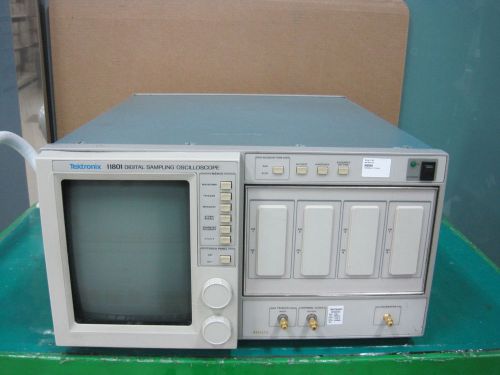 Tektronix 11801 digital sampling oscilloscope (as-is&amp;just for parts) for sale