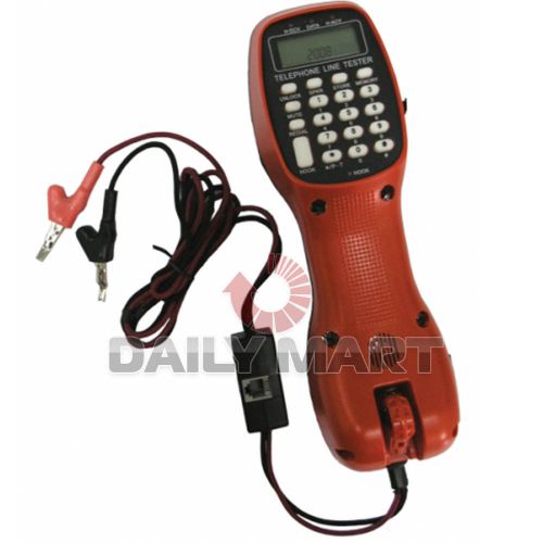 NEW ST230F Mini Telephone Line Network Cable Lineman Tester Meter