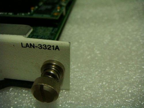 Spirent SmartBits LAN-3321A 2 port 10/100/1000Base-T Copper and Gigabit SFP