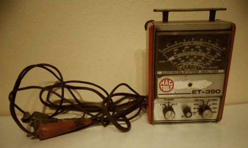 VINTAGE Mac Tools ET-390 ELECTRICAL SYSTEMS ANALYZER Test Equipment