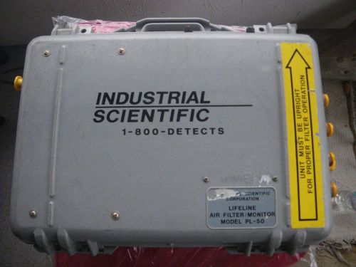 Industrial Scientific PL-50 X  lifeline air filter monitor