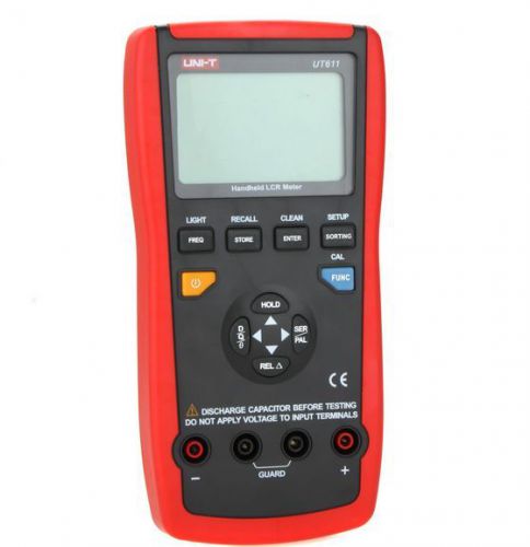 Uni-t ut611 handheld lcr meter inductance capacitance resistance tester for sale