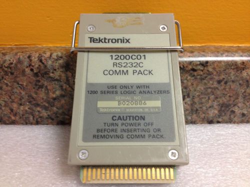 Tektronix 1200C01 RS232C Comm Pack, For Use with 1200 Series Logic Analyzer