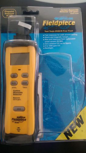 Fieldpiece scm4 carbon monoxide (co) detector measures 0 to 1000 ppm co for sale