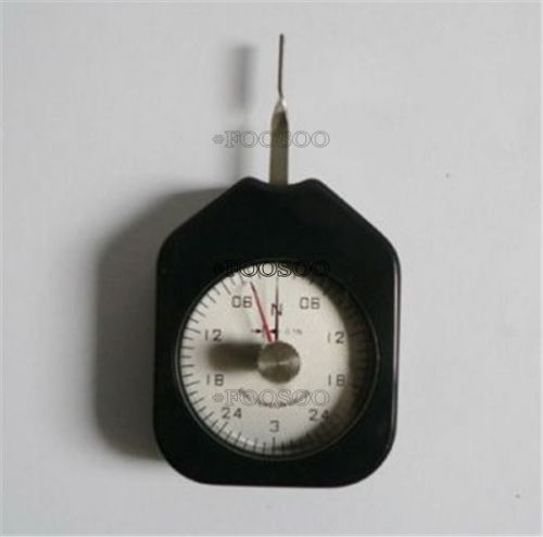 Dial tension gauge force meter dual pointer 3 n for sale