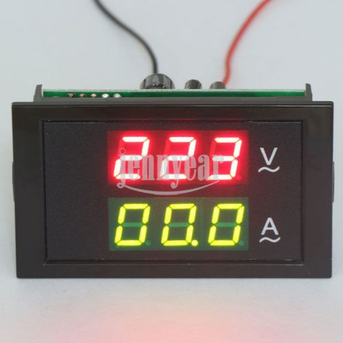 80-300V/100A 110V 220V Digital Amp Volt Meter Voltage Current Measurement+Sersor