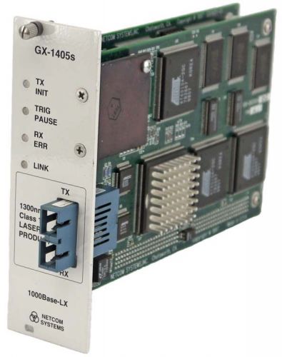 Spirent/netcom gx-1405s smartbits 1300nm gigabit 1000base-lx ethernet module for sale