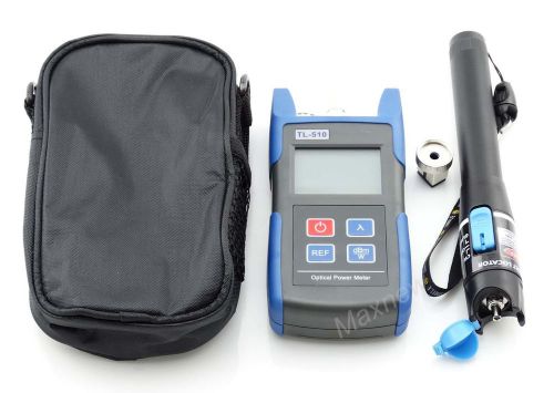 TL510 Optical Power Meter with FC SC Connector +TL532  Fiber Cable Tester 10km