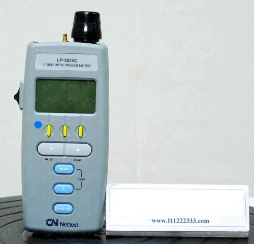 Gn nettest lp-5025c sm mm fiber optic power meter for sale