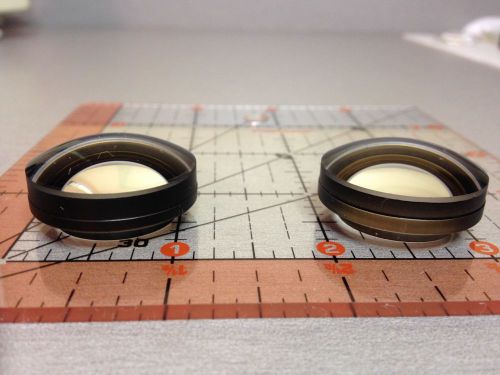 One Pair of Converging Aspherical Glass Lenses (#B1S8L18)