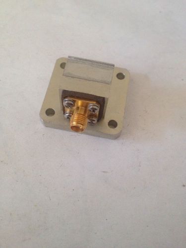 Waveguide to SMA Adapter