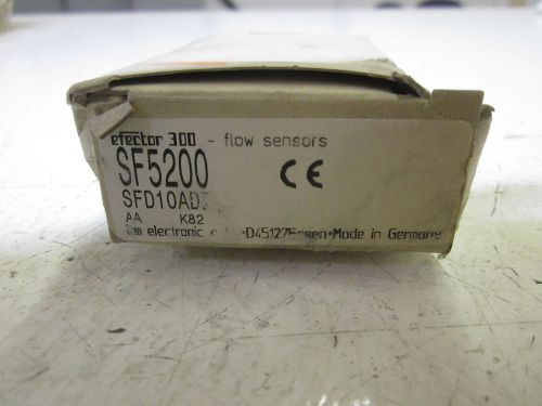 IFM EFECTOR SF5200 REMOTE FLOW SENSOR  *NEW IN A BOX*