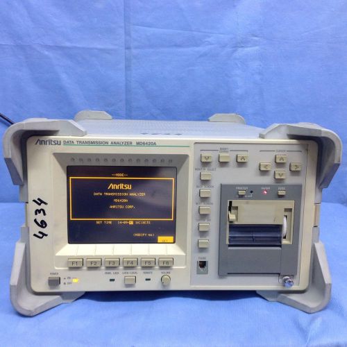 Anritsu MD6420A Data Transmission Analyzer