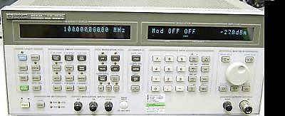 HP 8643A synthesized signal generator, NIST-certified