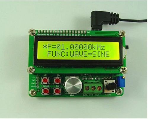 Power type arbitrary waveform function DDS signal generator,frequency meter