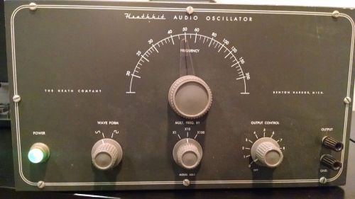 heathkit audio oscillator model AO-1