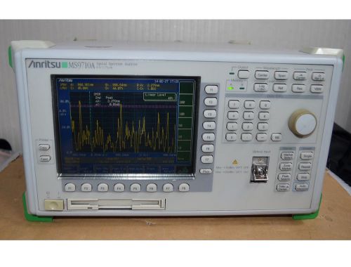 Anritsu MS9710A Optical Spectrum Analyzer 0.6-1.75um