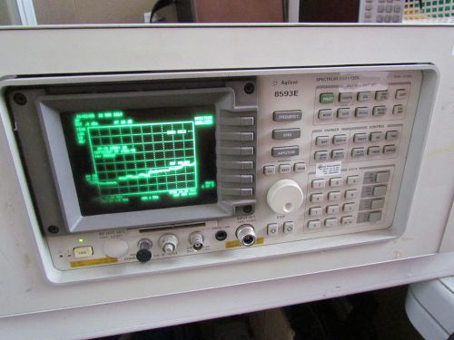 HP Agilent 8593E 9 kHz - 22 GHz Spectrum Analyzer w/ opts