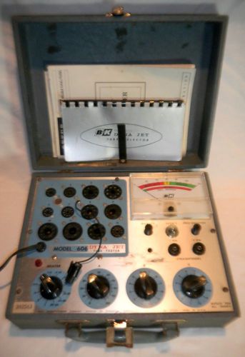 B&amp;k 606 dyna-jet tube tester with manuals excellent working condition - clean for sale