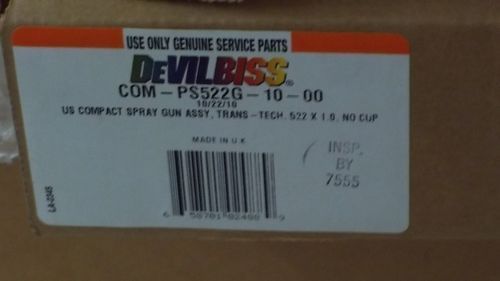 DEVILBISS COM-PS522G-10-00 COMPACT SPAY GUN *NEW*