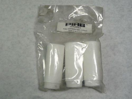 Piab PPX35RE3 Vacuum Filter Element 3Pk ! NEW !
