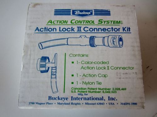 Buckeye Action Lock II Connector Kit BLACK 42164880 NEW