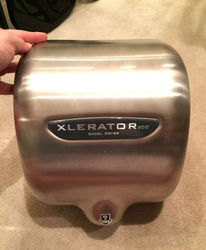 New Xlerator hand dryer Eco bathroom Excel XL  SB- Stainless 120v