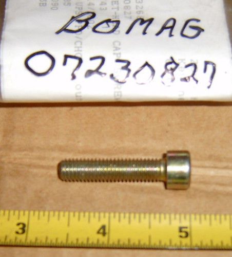 Bomag socket-head cap screw pt # 07230827 *new* b3 for sale