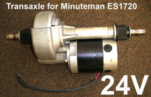 REPLACEMENT TRANSAXLE FOR MINUTEMAN ES1720 FLOOR SCRUBBER, 24V, 747606, USED