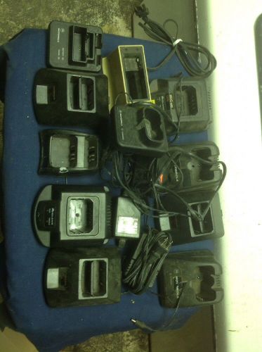 Lot Of Pager And Business Chargers Maxon And Motorola