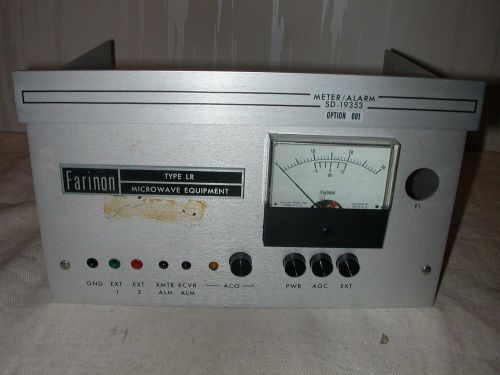 Farinon Electric Type LR Microwave Meter/Alarm SD-19353