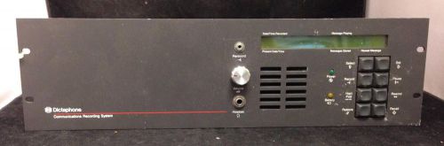DICTAPHONE COMMUNICATION RECORDING SYSTEM &#034;FRONT PANEL ONLY&#034;
