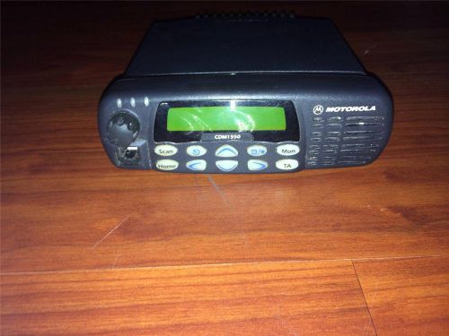 Motorola cdm1550 ls+ uhf ltr 403-470 mhz 40w #18 for sale