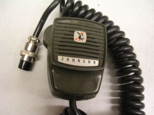 E F Johnson handheld microphone