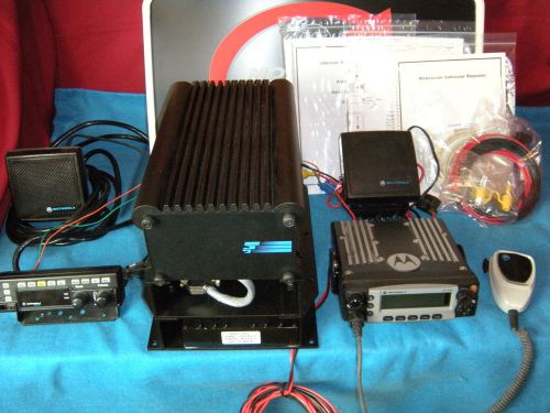 Motorola  xtl5000  mobex futurecom vrs 7/800 p25 vehicular in band repeater for sale