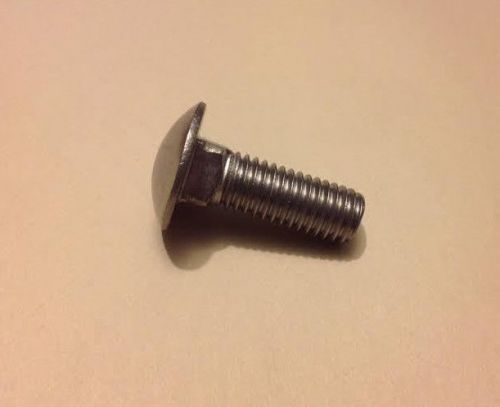 1/2-13 x 1-1/2&#034; Stainless Steel Round Head Carriage Bolt