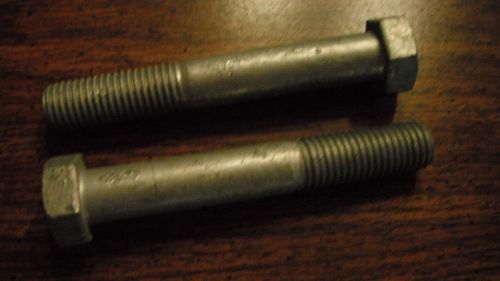 3/4-10x5 HEX HEAD HOT DIP GALVANIZED BOLTS (LOT OF 20)