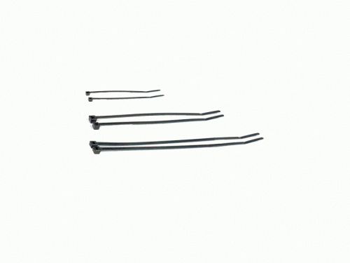 Metra install bay bct11 11 inch black colored premium cable tie 100 per package for sale
