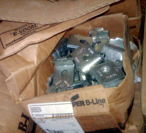 New cooper b line b355 zn beam clamp. lot of 10. for sale