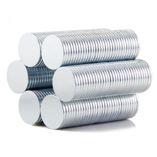 Disc 10pcs 12.5mm thickness 1.2mm N50 Rare Earth Strong Neodymium Magnet