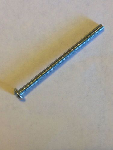 6-32x2in Round Head Slotted Machine Screw (25 In A Pack)