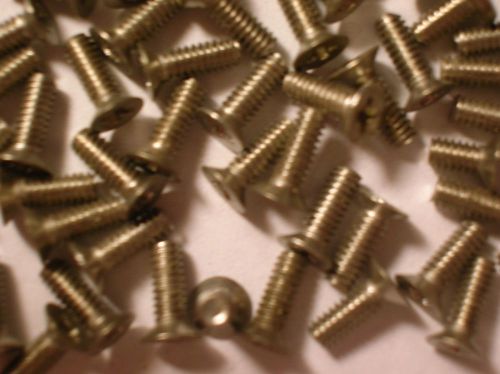 2 lb countersunk philip head machine screws 3-48 x 1/4&#034;,[5/64 .078  drill size for sale