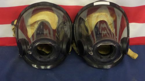 Scott av3000 scba face masks size large 2 available for sale