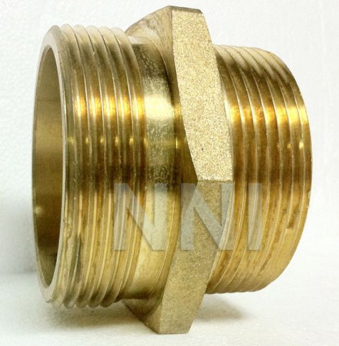Fire hydrant adapter 2-1/2&#034; male nptx 2-1/2&#034; male  nst for sale