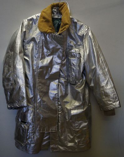 Used fire-dex fire fighter turnout jacket size: 46   (a1432) for sale