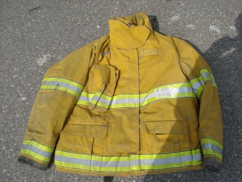 44x32 jacket firefighter turnout bunker fire gear globe gx-7 drd 11//07...j188 for sale